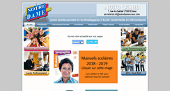 Desktop Screenshot of notredameevreux.com